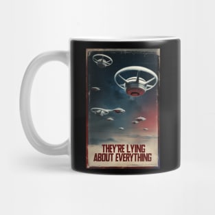 New Jersey Drones UFO UAP Conspiracy Mug